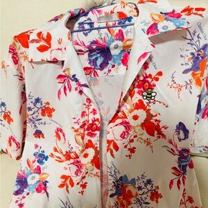 Dior Floral Button Up